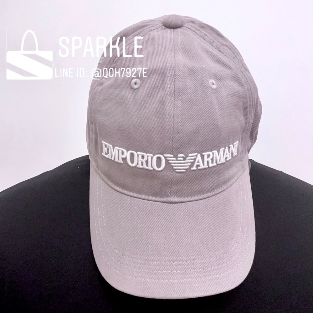 ✴Sparkle歐美精品✴ Emporio Armani 刺繡排字字母Logo老帽 棒球帽 帽子現貨真品-細節圖11