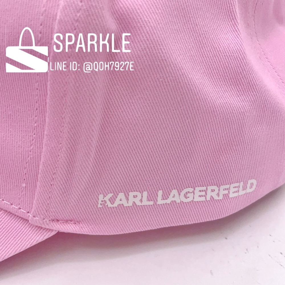 ✴Sparkle歐美精品✴ Karl Lagerfeld 卡爾貓咪水鑽棒球帽 帽子 遮陽帽 青年版 現貨真品-細節圖10