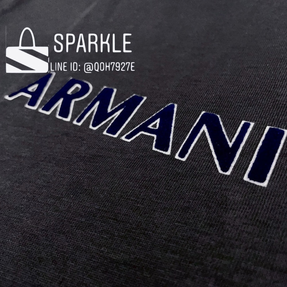 ✴Sparkle歐美精品✴ Armani Exchange AX 植絨字母排字logo短袖上衣T恤 現貨真品-細節圖10