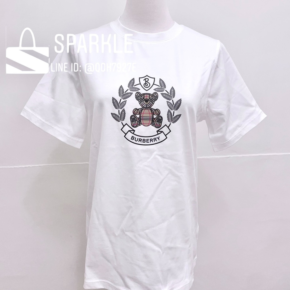 ✴Sparkle歐美精品✴Burberry 月桂葉Thomas小熊款短袖上衣T恤 青年版 現貨真品-細節圖4