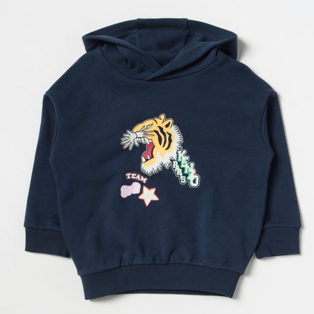 ✴Sparkle歐美精品✴ KENZO 新款虎頭大學帽T / 連帽衛衣 青年版 現貨真品-細節圖3