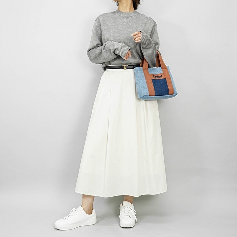 ✴Sparkle歐美精品✴ Chloe 牛仔可揹托特包 童款 現貨真品-細節圖3