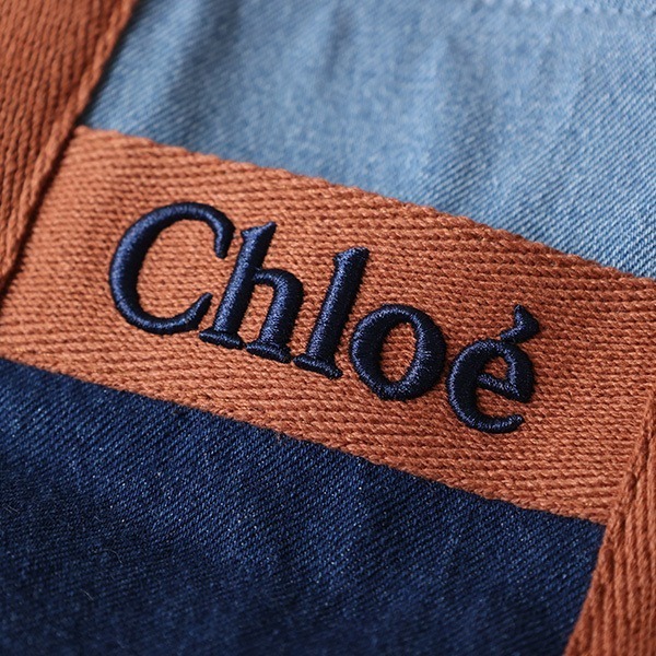 ✴Sparkle歐美精品✴ Chloe 牛仔可揹托特包 童款 現貨真品-細節圖9