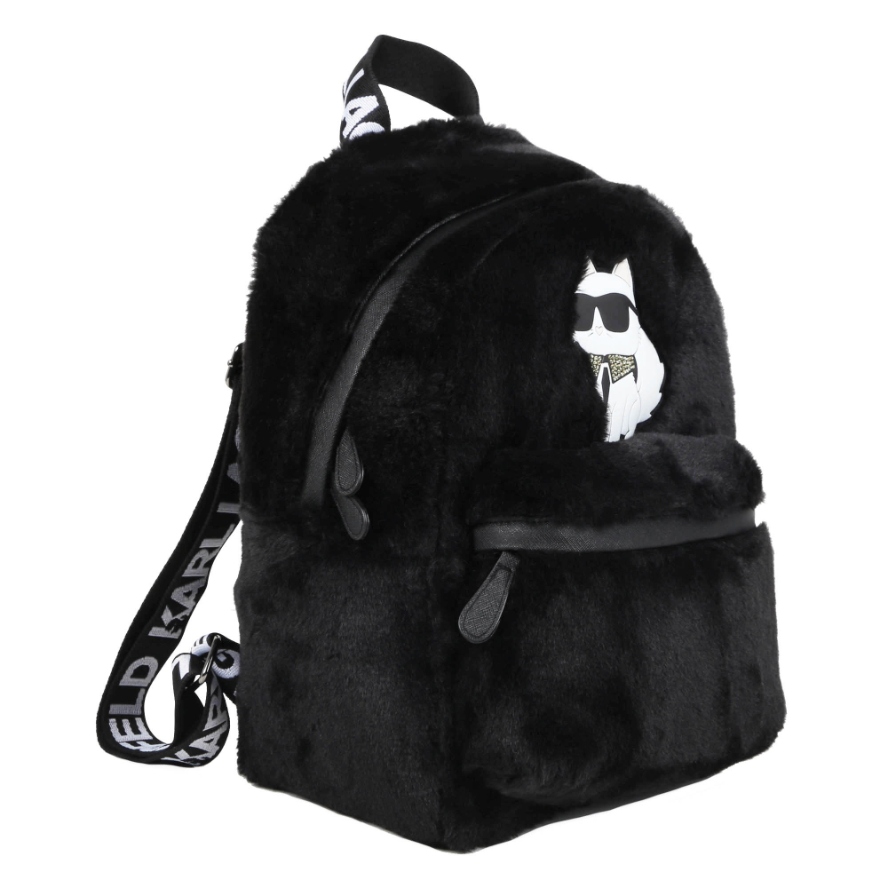 ✴Sparkle歐美精品✴ Karl Lagerfeld 歐版 老佛爺卡爾貓咪雙肩包 後背包 青年版 現貨真品-細節圖2