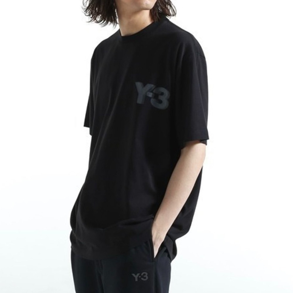 ✴ Sparkle歐美精品✴ Y-3 logo Y3短袖上衣T恤 JE9282 現貨真品-細節圖2