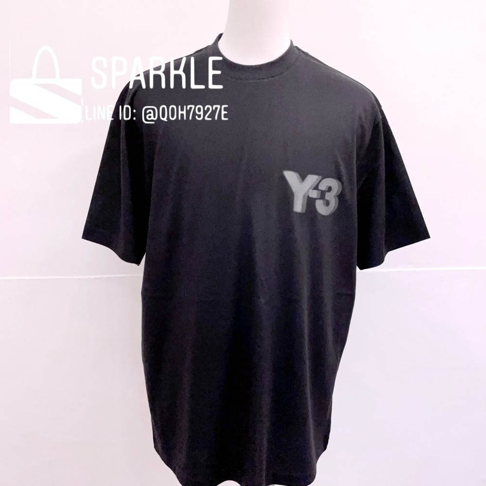 ✴ Sparkle歐美精品✴ Y-3 logo Y3短袖上衣T恤 JE9282 現貨真品-細節圖7