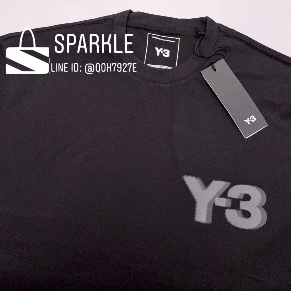 ✴ Sparkle歐美精品✴ Y-3 logo Y3短袖上衣T恤 JE9282 現貨真品-細節圖10