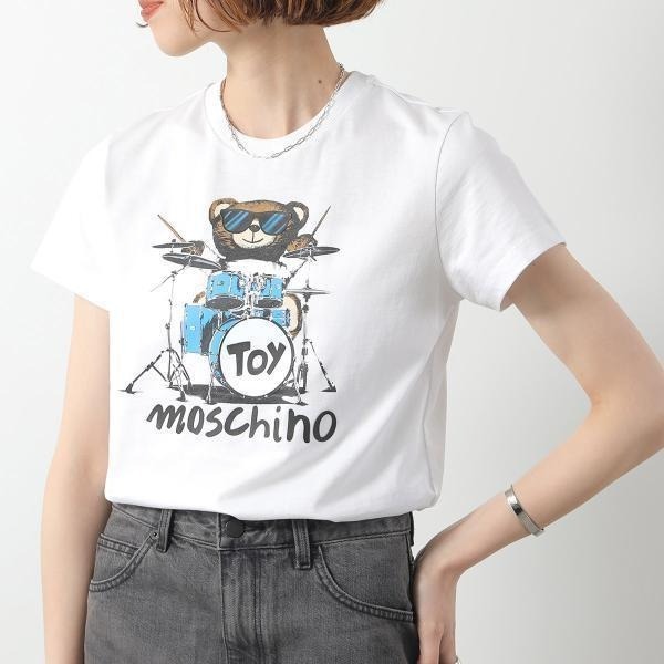 ✴Sparkle歐美精品✴ Moschino 打鼓熊短袖T恤上衣 青年版 現貨真品-細節圖7