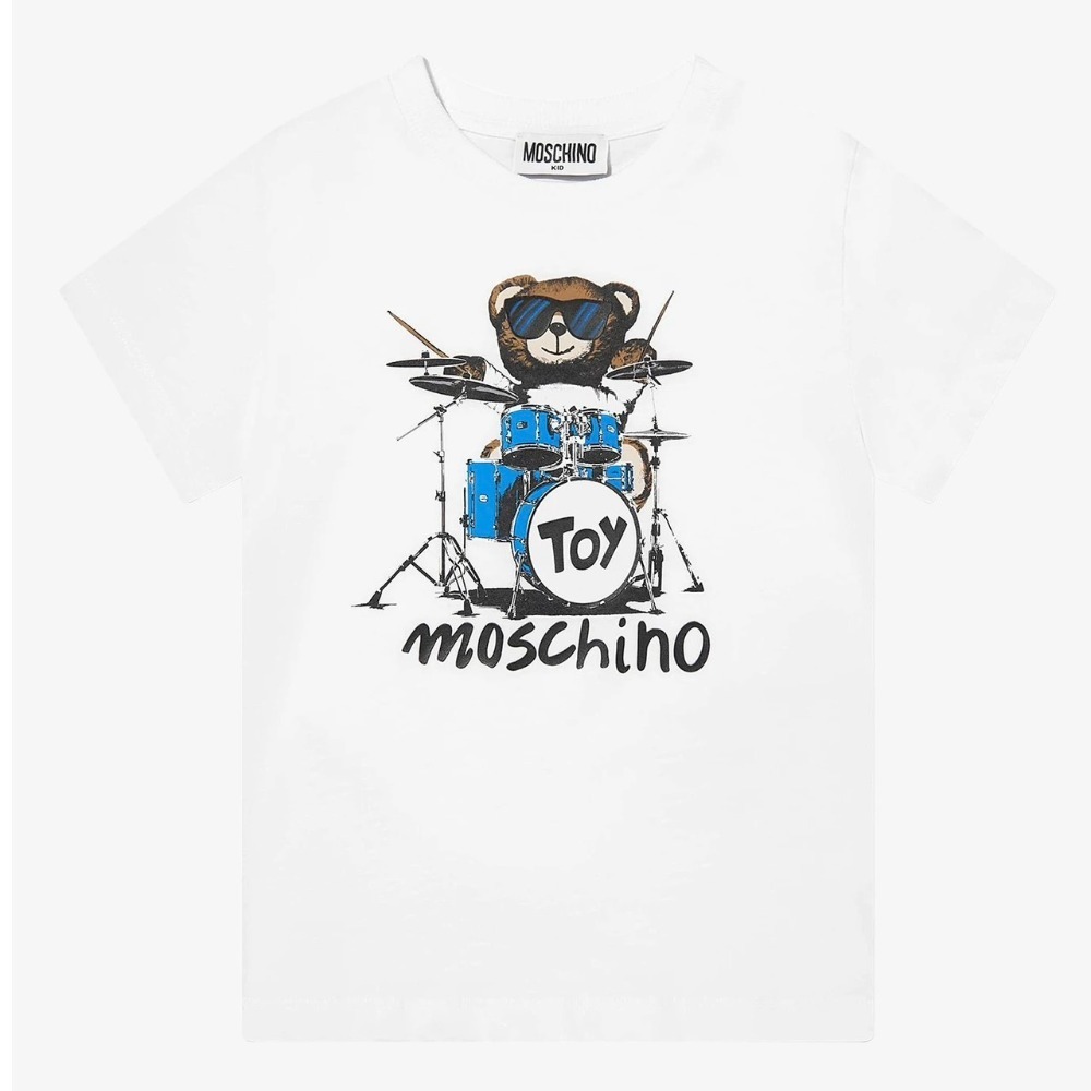 ✴Sparkle歐美精品✴ Moschino 打鼓熊短袖T恤上衣 青年版 現貨真品-規格圖11