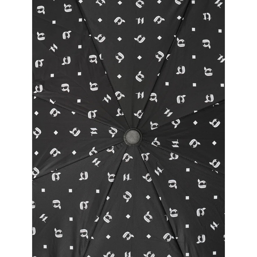 ✴Sparkle歐美精品✴ Karl Lagerfeld 歐線 老佛爺卡爾滿版logo雨傘 現貨真品-細節圖5