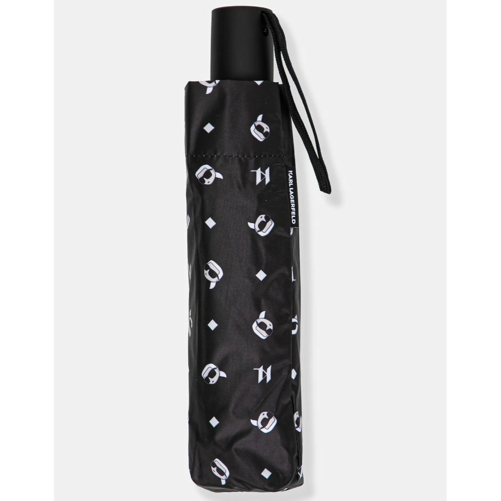 ✴Sparkle歐美精品✴ Karl Lagerfeld 歐線 老佛爺卡爾滿版logo雨傘 現貨真品-細節圖6