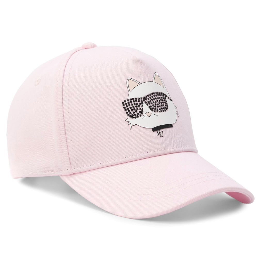 ✴Sparkle歐美精品✴ Karl Lagerfeld 卡爾貓大頭帶鑽墨鏡棒球帽 帽子 青年版 現貨真品-規格圖11