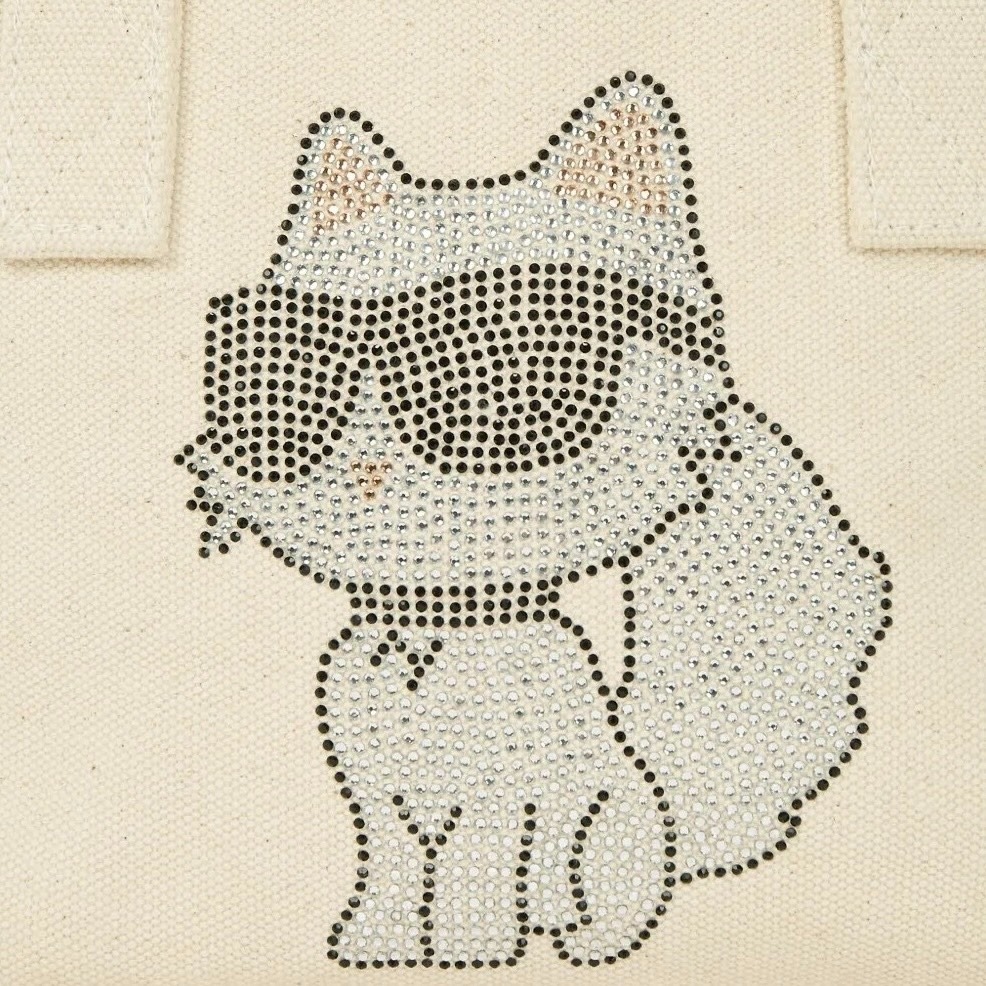 ✴Sparkle歐美精品✴ Karl Lagerfeld老佛爺卡爾貓咪帶鑽手提包 托特包 肩背包 側背包 現貨-細節圖7