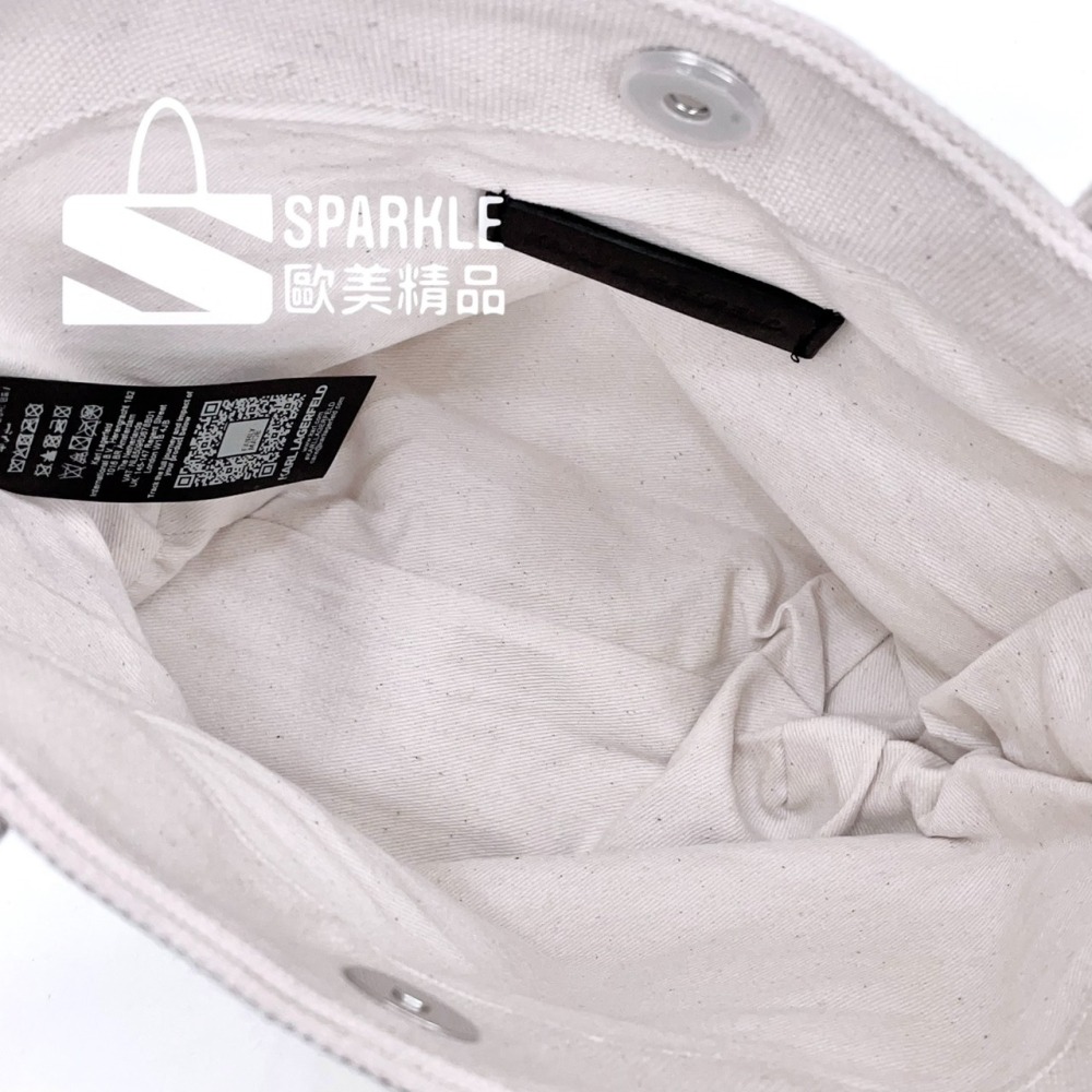 ✴Sparkle歐美精品✴ Karl Lagerfeld老佛爺卡爾貓咪帶鑽手提包 托特包 肩背包 側背包 現貨-細節圖10