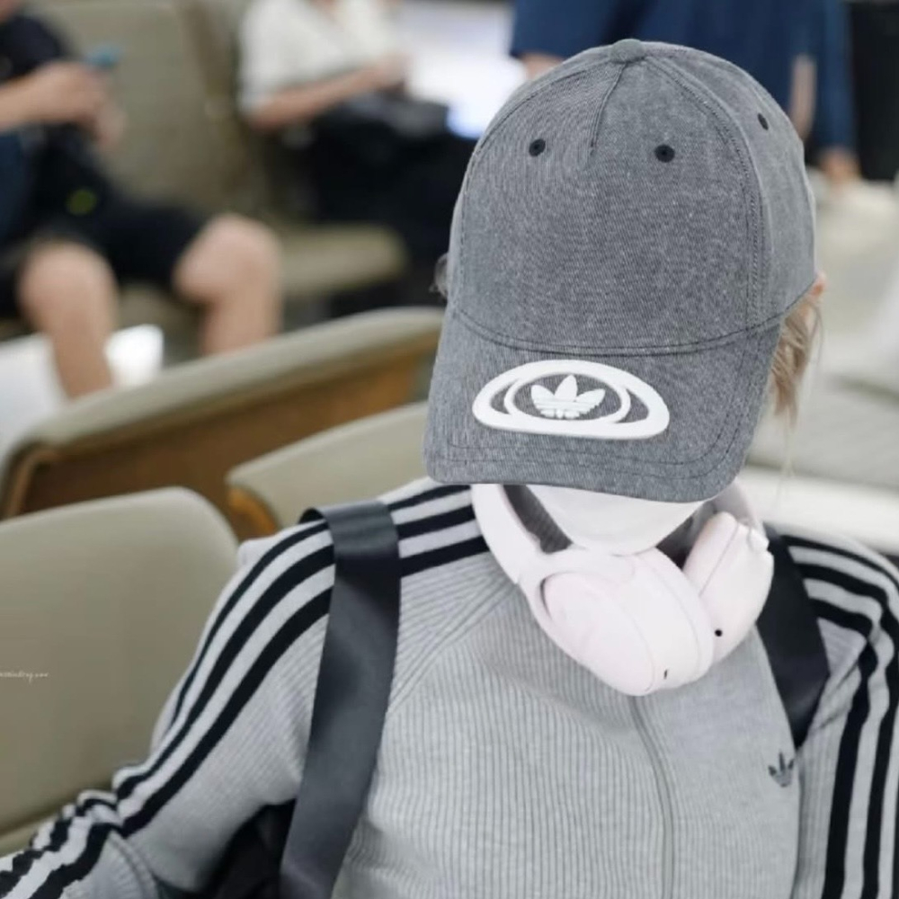 ✴Sparkle歐美精品✴ Adidas 愛迪達刺繡三葉草水洗牛仔灰棒球帽KE1147 帽子 遮陽帽 現貨真品-細節圖2