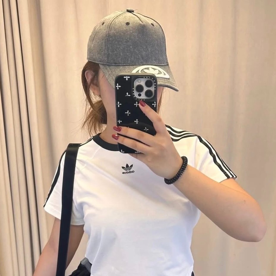 ✴Sparkle歐美精品✴ Adidas 愛迪達刺繡三葉草水洗牛仔灰棒球帽KE1147 帽子 遮陽帽 現貨真品-細節圖5