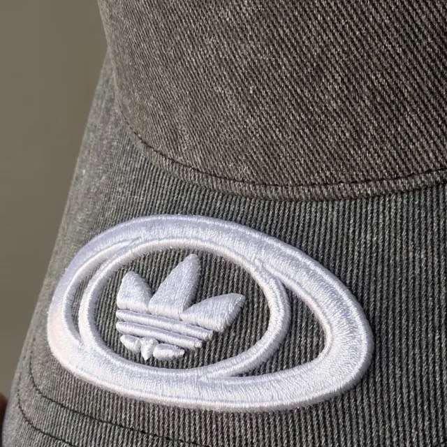✴Sparkle歐美精品✴ Adidas 愛迪達刺繡三葉草水洗牛仔灰棒球帽KE1147 帽子 遮陽帽 現貨真品-細節圖7