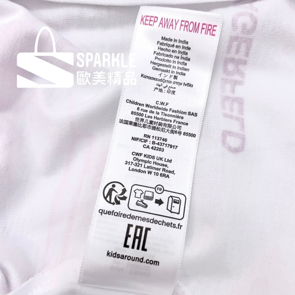 ✴Sparkle歐美精品✴ Karl Lagerfeld 歐版 側身卡爾頭和貓咪頭短袖上衣T恤 青年版 現貨真品-細節圖11