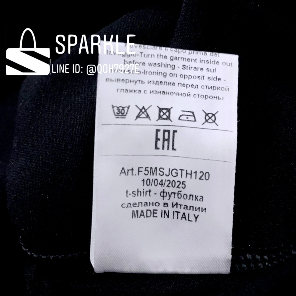 ✴ Sparkle歐美精品✴ MSGM 品牌logo+貓咪立體珍珠耳朵短袖上衣T恤 青年版 現貨/預購-細節圖11