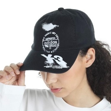 ✴Sparkle歐美精品✴ Y-3山本耀司 品牌大logo印花帽 Y3帽 Y3棒球帽 KC3339 男女可戴 現貨真品-細節圖5