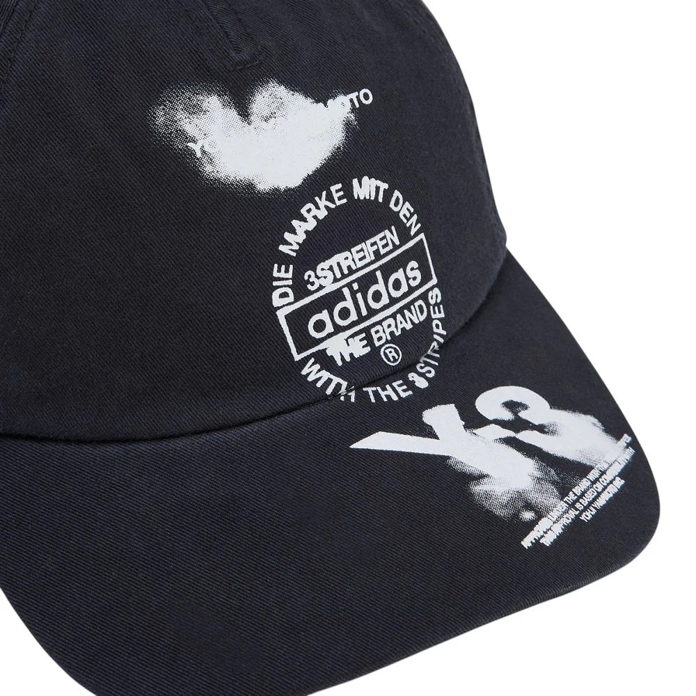 ✴Sparkle歐美精品✴ Y-3山本耀司 品牌大logo印花帽 Y3帽 Y3棒球帽 KC3339 男女可戴 現貨真品-細節圖6