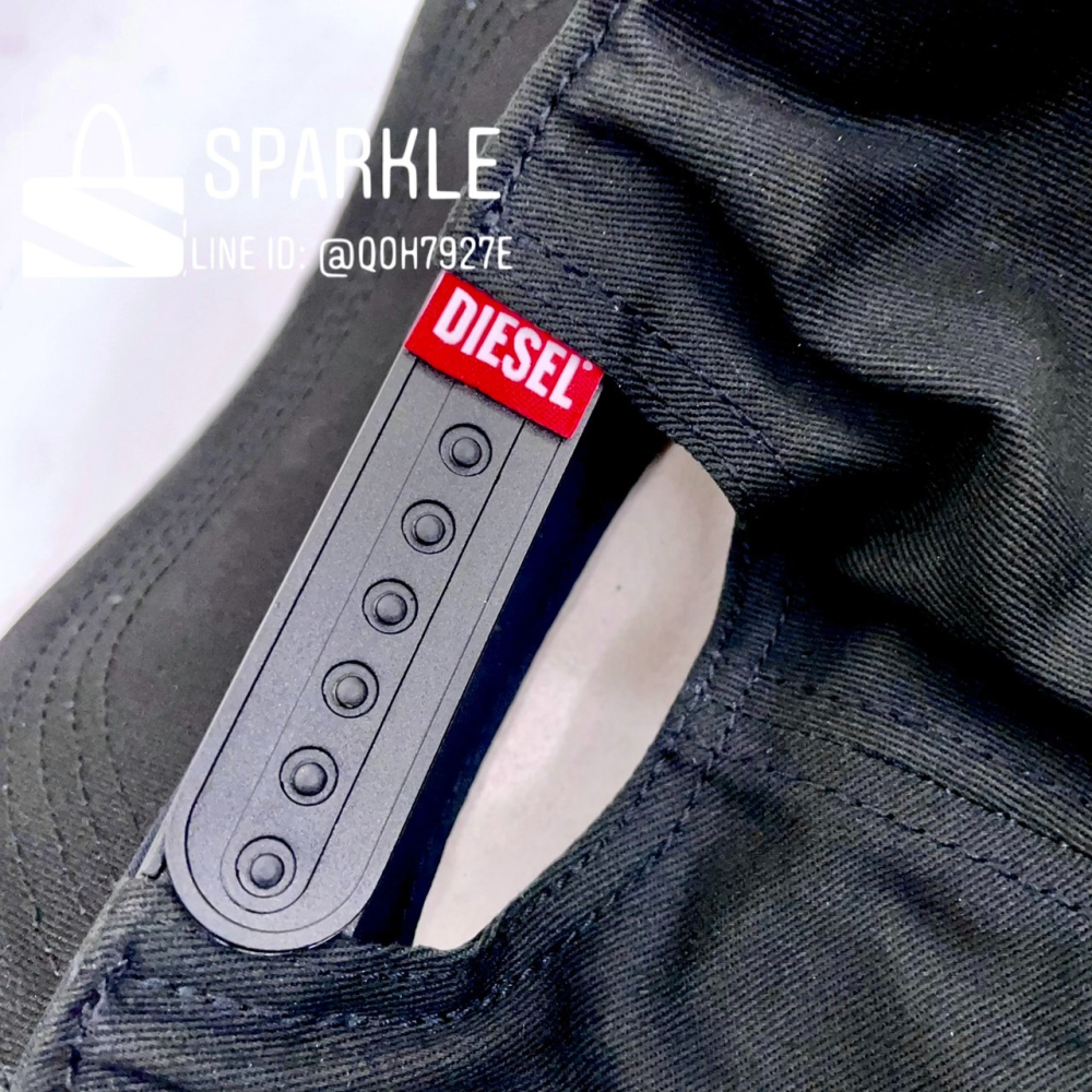 ✴Sparkle歐美精品✴ DIESEL OVAL D 刺繡橢圓D標誌棒球帽 青年版 現貨真品-細節圖9