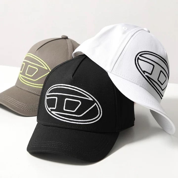 ✴Sparkle歐美精品✴ DIESEL OVAL D 刺繡橢圓D標誌棒球帽 青年版 現貨真品-細節圖11