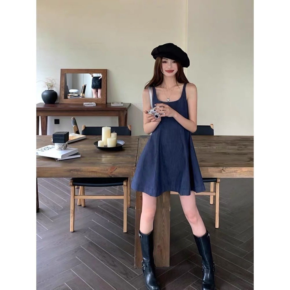 牛仔洋裝-規格文內