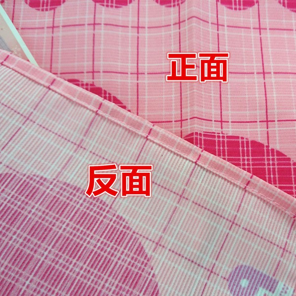 淇淇的賣場~MOMO熊格子短門簾 正版授權 台灣製造 小熊門簾 小窗簾 冷氣孔簾-細節圖3