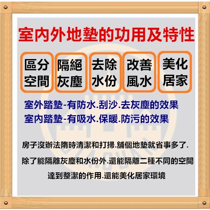 淇淇的賣場~加長優雅格子地墊 玄關防滑踏墊 長踏墊 進門吸水蹭土蹭土地毯 廚房踏墊 廚房腳踏墊 室內外防滑墊-細節圖8