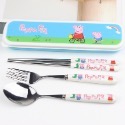 🥰卡通304不鏽鋼餐具三件套🥰-規格圖4