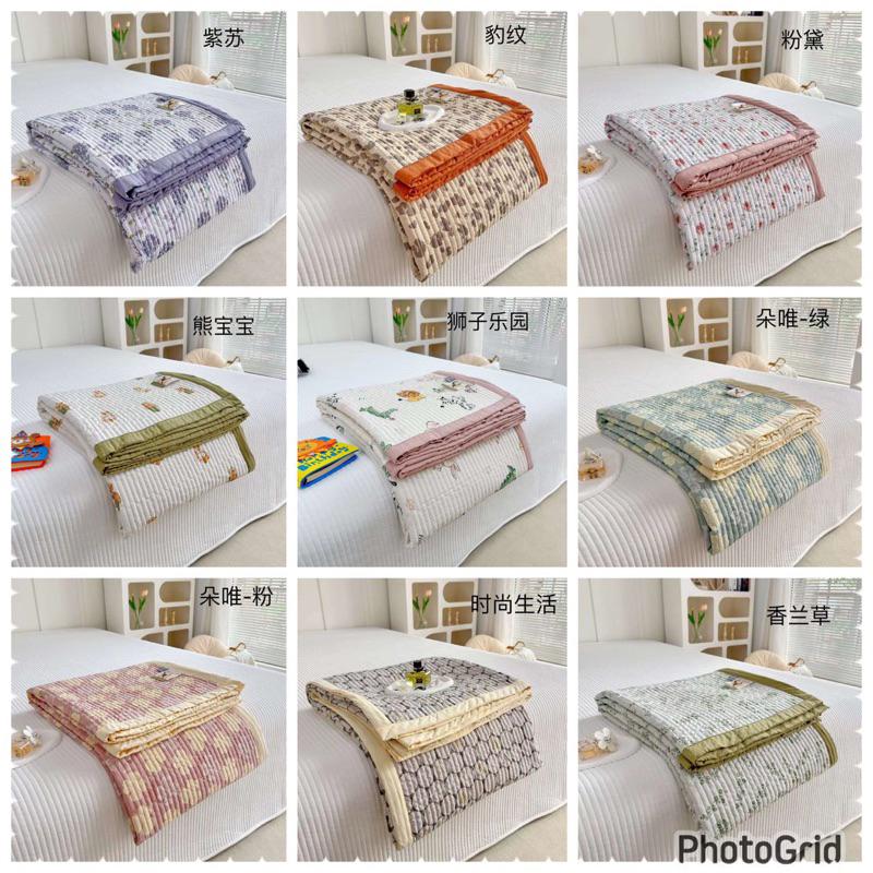 🇹🇼台灣出貨👏雙面蓋棉被涼被 可鋪可蓋 可以機洗-細節圖7