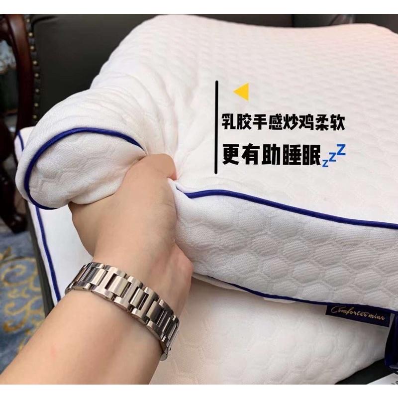 🇹🇼台灣出貨 👏 台灣檢驗合格 天然乳膠枕頭 乳膠枕  A類 40*60/高8-細節圖3