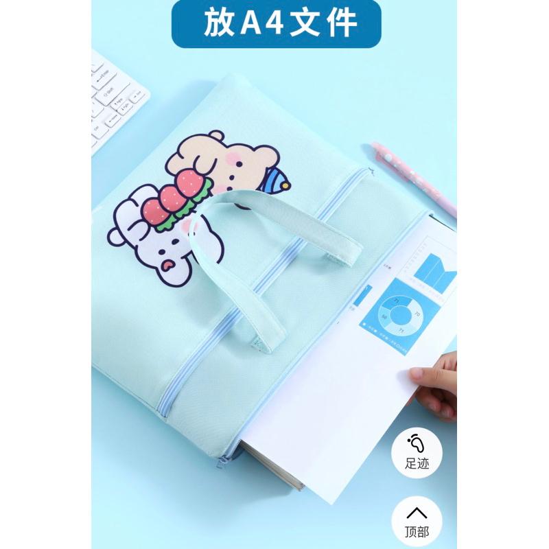🇹🇼台灣出貨👏 學生手提袋 補習袋男女帆作業袋 小學生男女孩課後補課文件袋 手提袋 文件收納袋 餐袋 補習袋-細節圖6