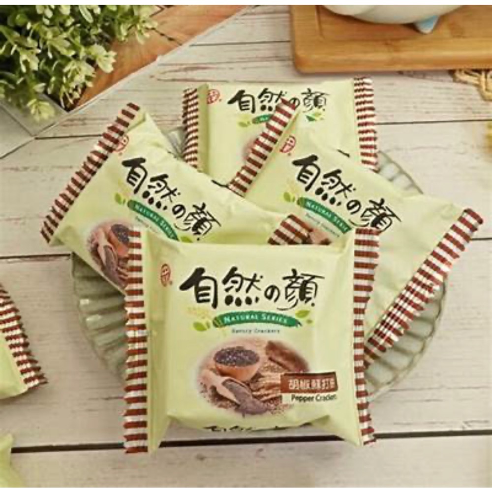 中祥自然顏胡椒蘇打餅乾-量販包 280g-細節圖2