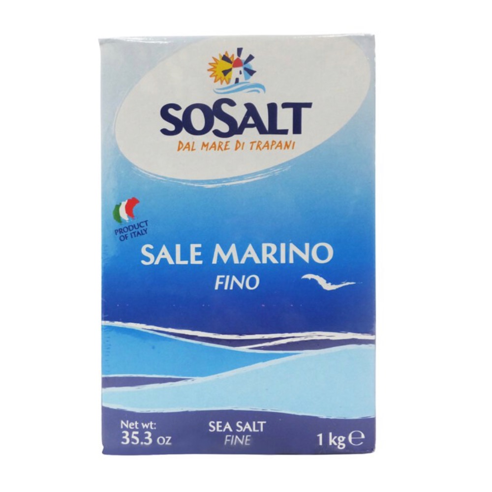 SOSALT 粗海鹽 細海鹽 1kg-細節圖2