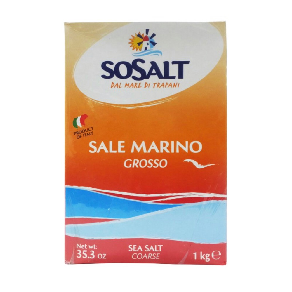 SOSALT 粗海鹽 細海鹽 1kg-細節圖3