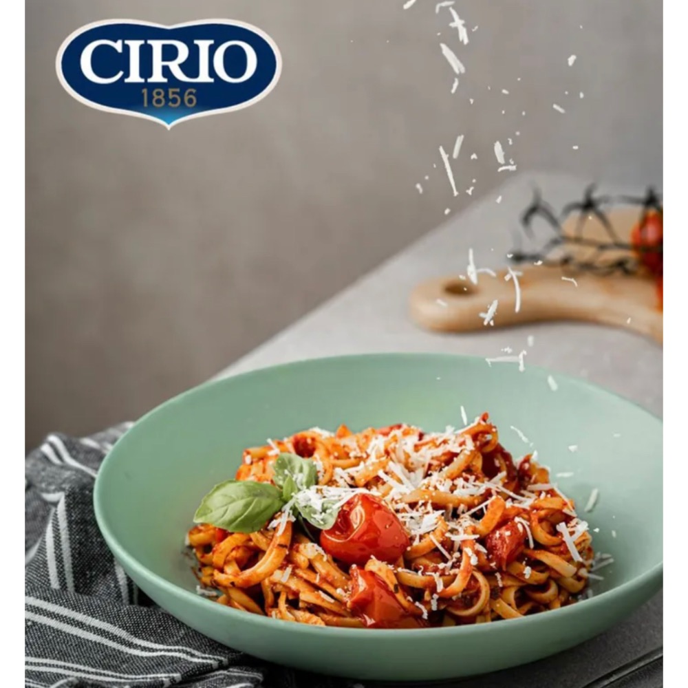 CIRIO茄意歐 經典拿坡里紅醬 番茄羅勒紅醬 420g 義大利蕃茄麵 羅勒-細節圖5