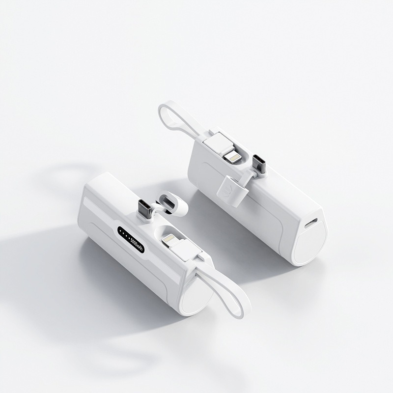 🎉24H出🎉膠囊行動電源 20000mAh 直插式行動電源 口袋行動電源 移動電源 迷你膠囊充電寶-規格圖8