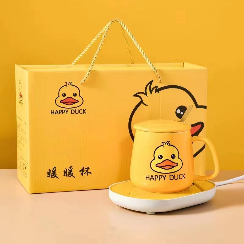 🎉新北出貨🎉恆溫暖杯墊禮盒裝 重力感應 USB電源 暖心杯墊 暖暖杯墊 保溫杯墊 加熱杯墊 聖誕節交換禮物-規格圖9