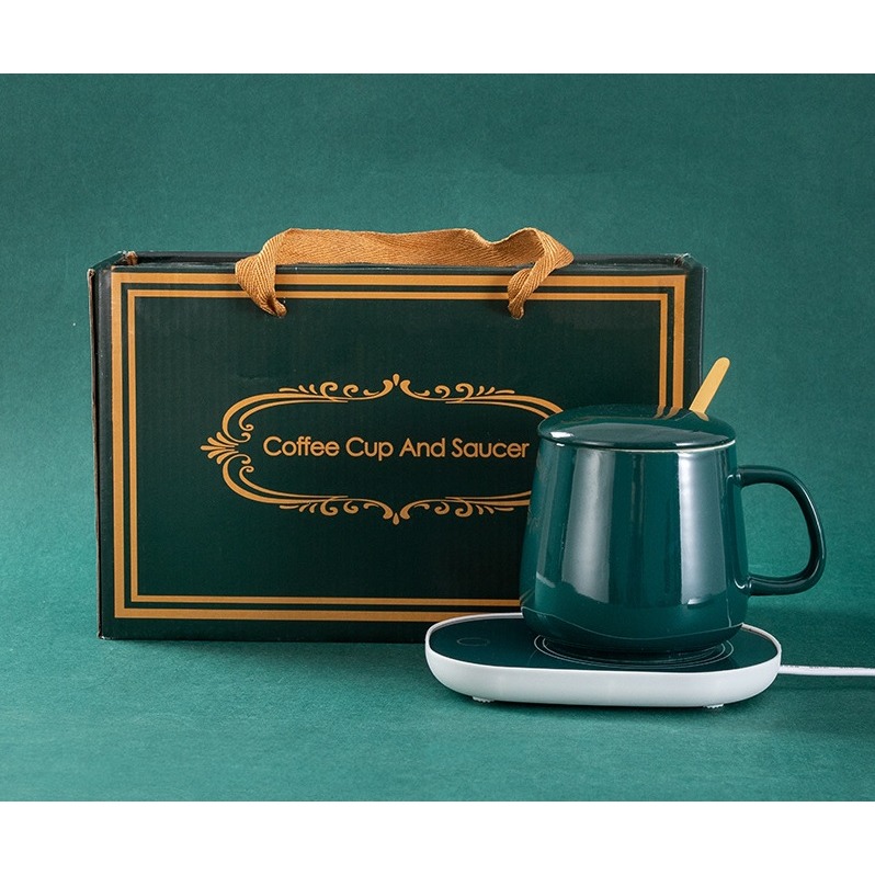 🎉新北出貨🎉恆溫暖杯墊禮盒裝 重力感應 USB電源 暖心杯墊 暖暖杯墊 保溫杯墊 加熱杯墊 聖誕節交換禮物-規格圖9