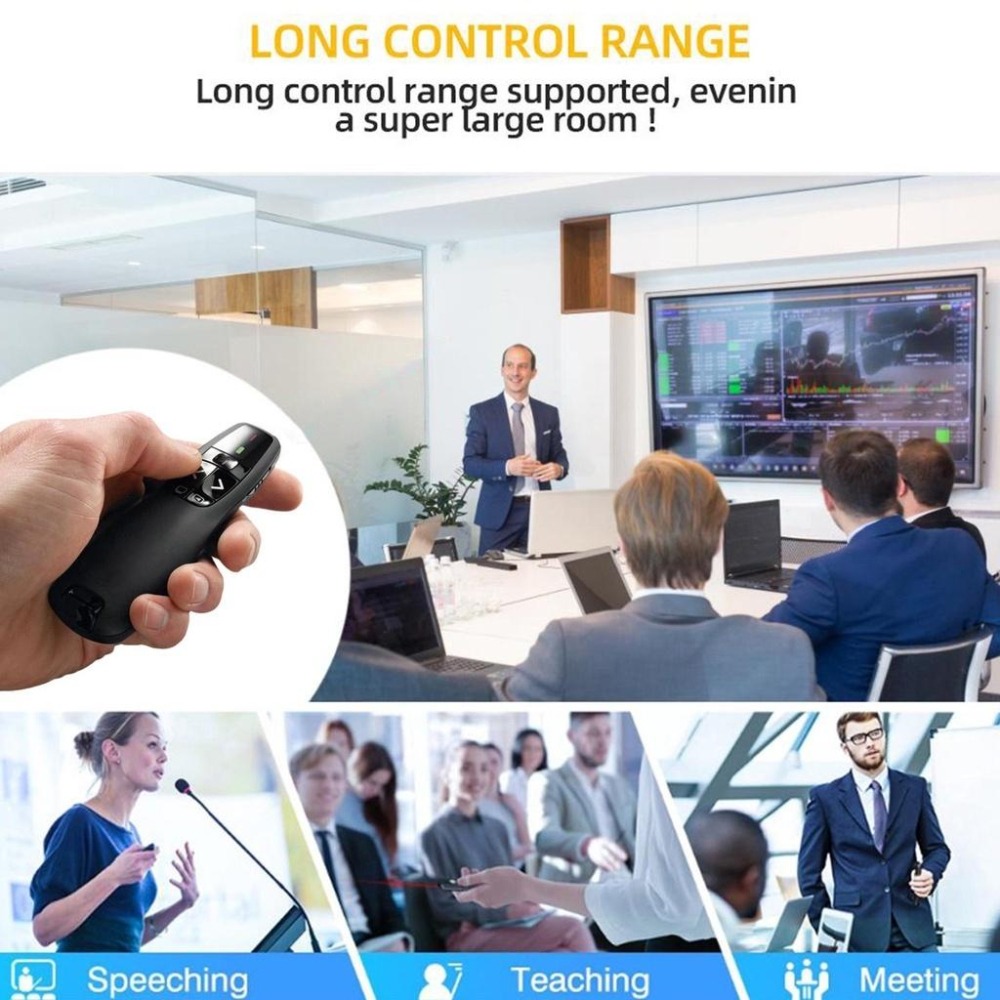 可開發票【新北出貨】 R400 /R800 無線簡報器 紅光雷射 簡報器 簡報筆 翻頁筆 類似羅技-細節圖6