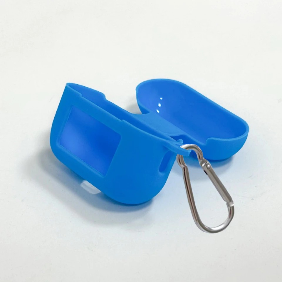 淺藍色保護套+掛鉤