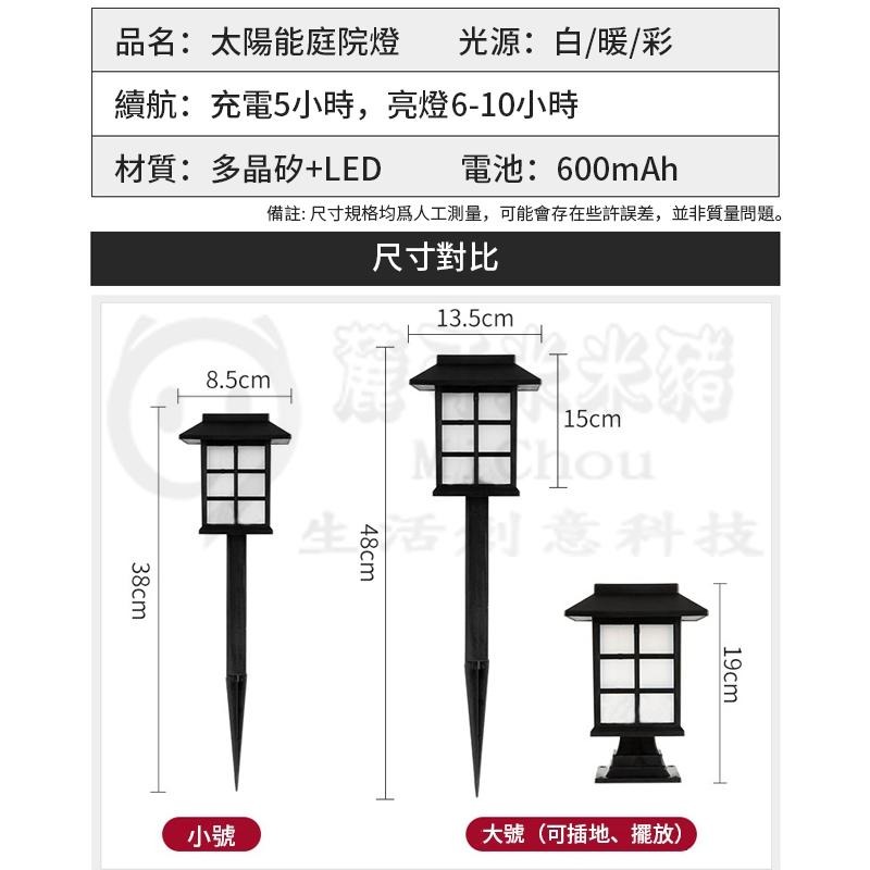 🎉新北出貨🎉太陽能草坪燈 花園小夜燈 插地燈 庭院燈 戶外草地燈 草皮燈 造景燈 花園燈 路燈-細節圖5