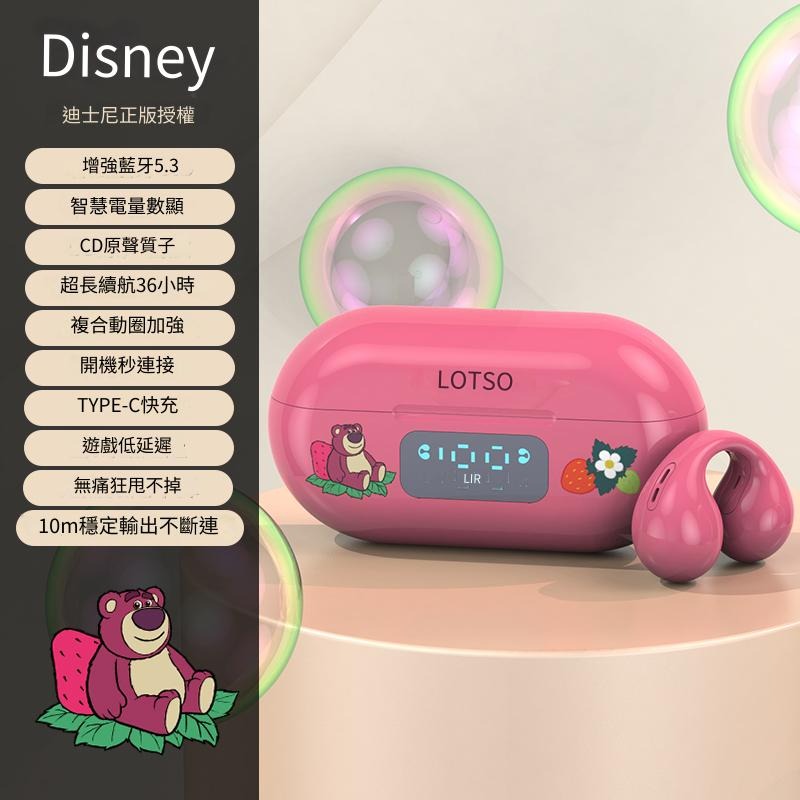 專注3C🎉Disney/迪士尼 智能數顯版 骨傳導藍芽耳機  耳夾式藍芽耳機 藍芽耳機 無線藍芽耳機 5.4HIFI-規格圖7