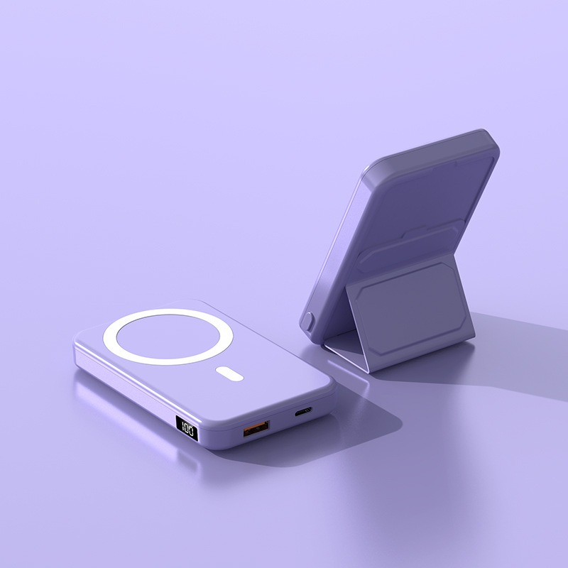🎉新北出貨🎉磁吸行動電源 漸變色 10000mAh Magsafe 行動電源 快充無線充行動電源 type-規格圖9
