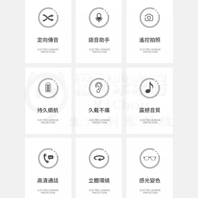 🎉新北出貨🎉多功能眼鏡 可換鏡片 防藍光墨鏡 智能眼鏡 藍芽眼鏡 抗藍光眼鏡 雙揚聲器音樂眼鏡 降噪耳機 手機連接-細節圖2