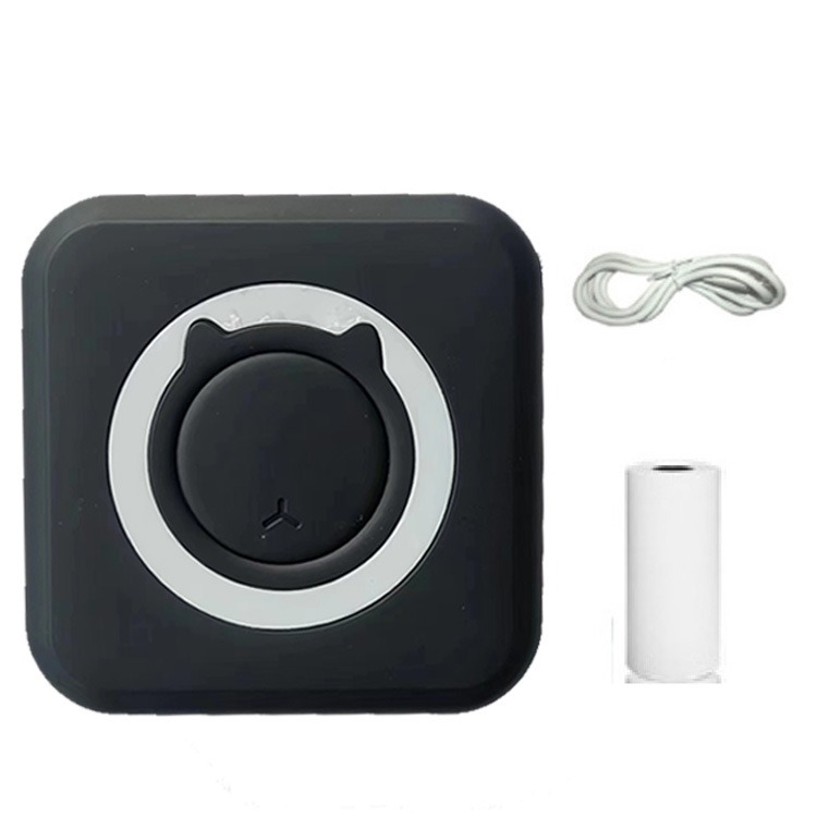 馬卡龍-黑(附贈打印紙x1)