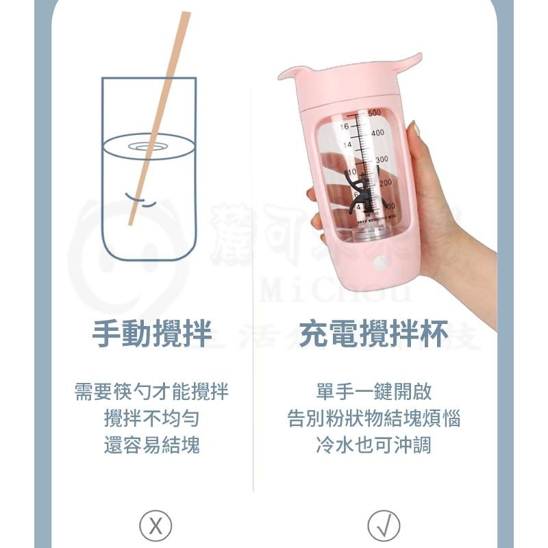 🎉新北出貨🎉自動攪拌杯 攪拌杯 電動攪拌杯 奶昔搖搖杯 咖啡飲料沖泡搖搖杯 高蛋白杯 乳清搖搖杯 快速攪拌機-細節圖3