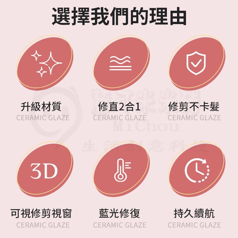 專注3C🎉最新升級款🔥髮梢修剪器 頭髮分叉修剪器 修復 碎髮修剪器 髮質修復平板夾 藍光護髮 頭髮分叉修剪二合一-細節圖2
